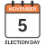 November 5th election day calendar